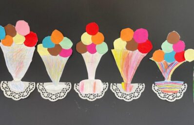 Juni / Eisbecher aus der 3e – Sehen lecker aus!!!