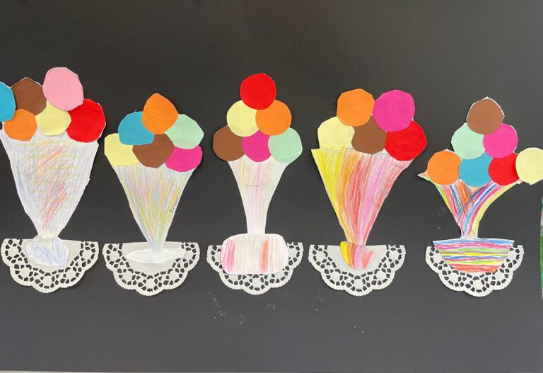 Juni / Eisbecher aus der 3e – Sehen lecker aus!!!
